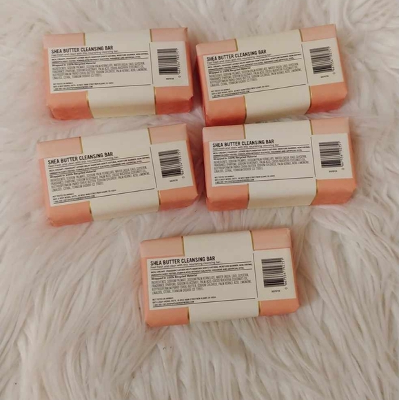 💖FIRM! NWT BATH AND BODY CHAMPAGNE TOAST SHEA BUTTER CLEANSING BAR SET - Picture 4 of 6